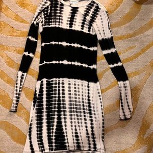 Superdown Long Sleeve Body-con Mini Dress